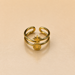 Celestial Sunburst Ring